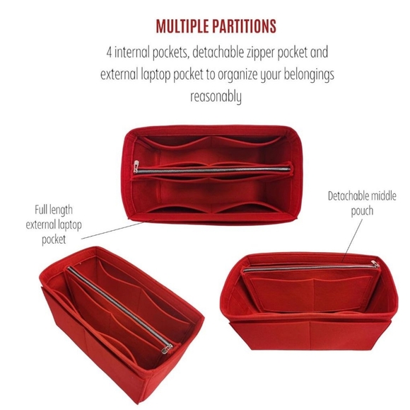 ✨HP✨Felt Insert Organizer for Handbags - Picture 10 of 15